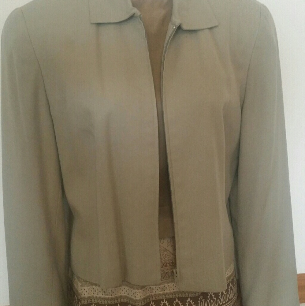 Silk Skirt & Jacket